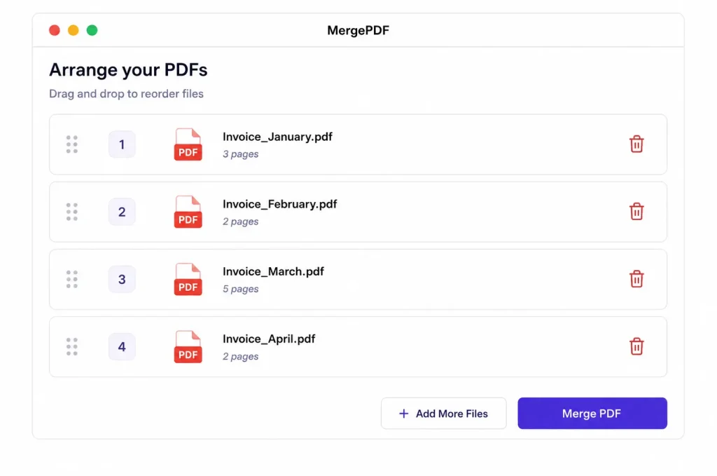 Juntar PDF
